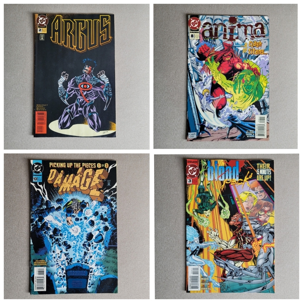 DC COMICS 1995-96 Assorted Comics Bundle
